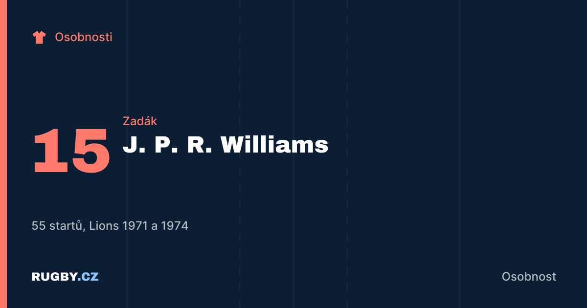 Soukromý: J. P. R. Williams
