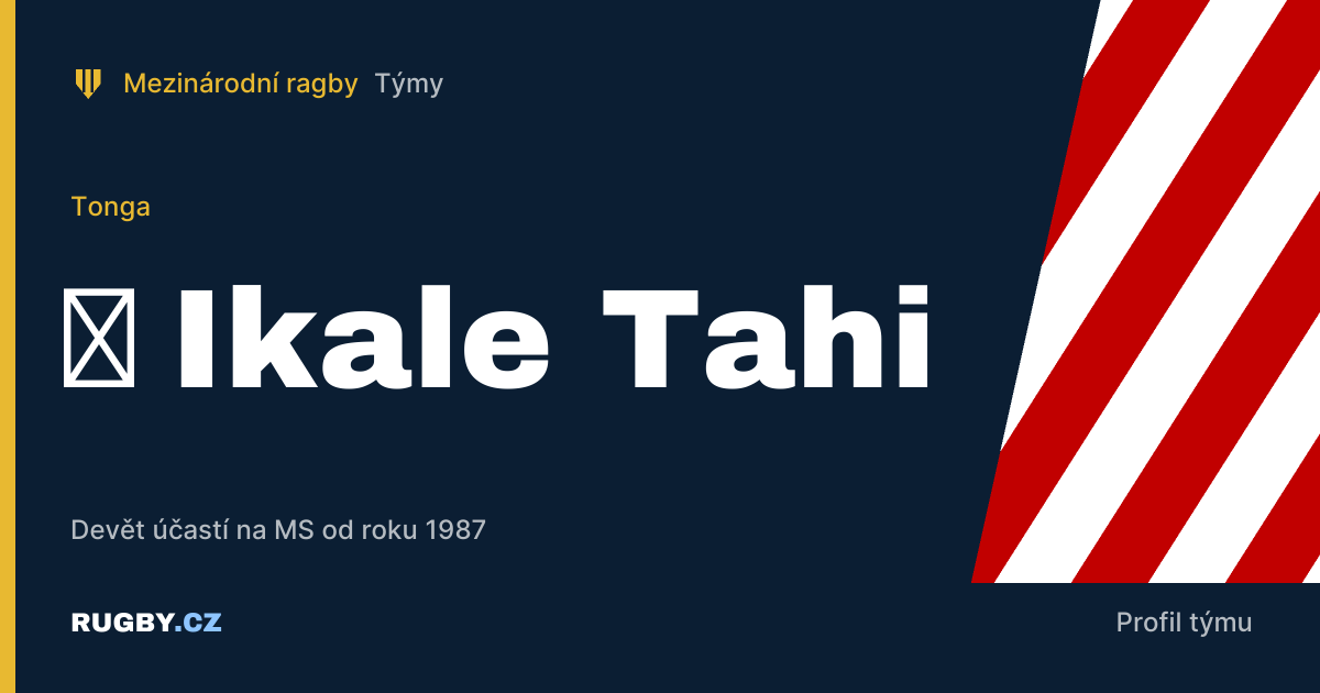 Tonga: národní tým ʻIkale Tahi