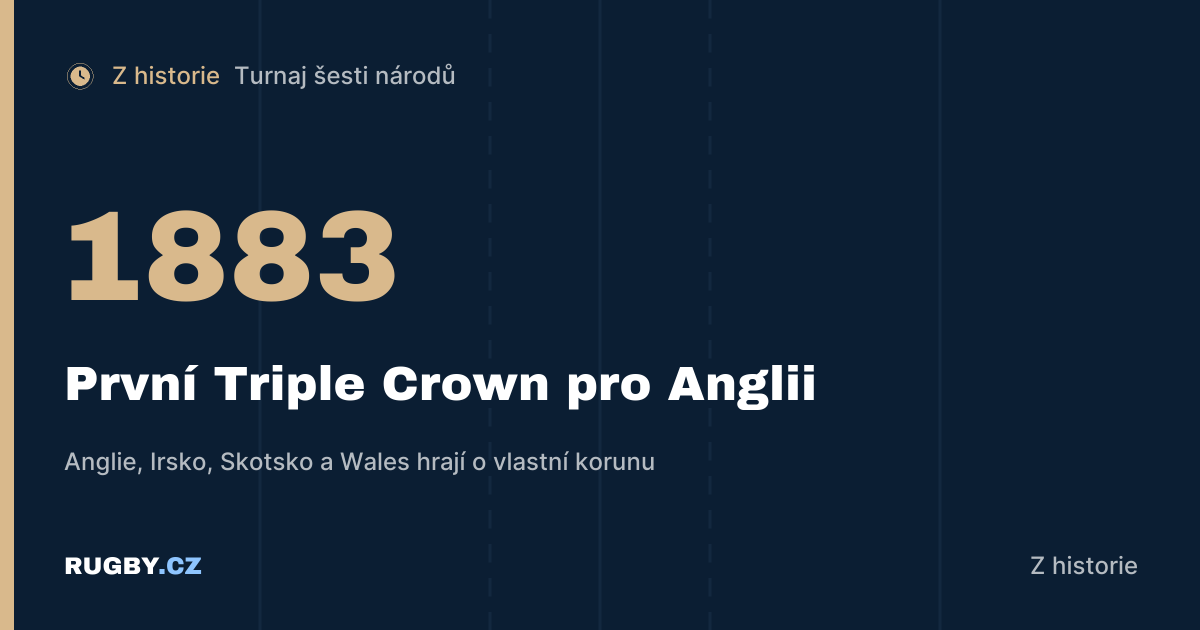 Triple Crown: čestný titul, o který se 123 let hrálo bez poháru